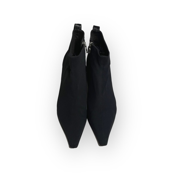 Donald Pliner ☀︎︎ Lola Kitten Heel Sock Ankle Booties ☀︎︎ Croc Embossed ☀︎︎ 7M - Picture 7 of 16